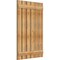 Ekena Millwork Spaced Board-n-Batten Shutters, Rough Sawn Western Red Cedar, 34 3/4W x 53H, PR RBS06S35X053RWR - alternate 4